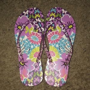 Vera Bradley flip flops